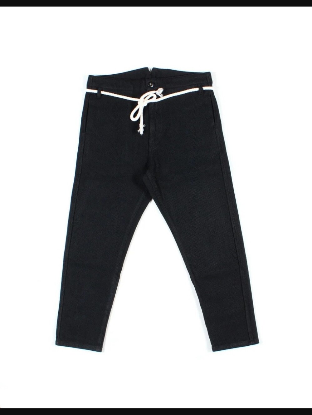Prospective Flow KAZE - SASHIKO - BLACK JAPANESE MILITARY PANTS